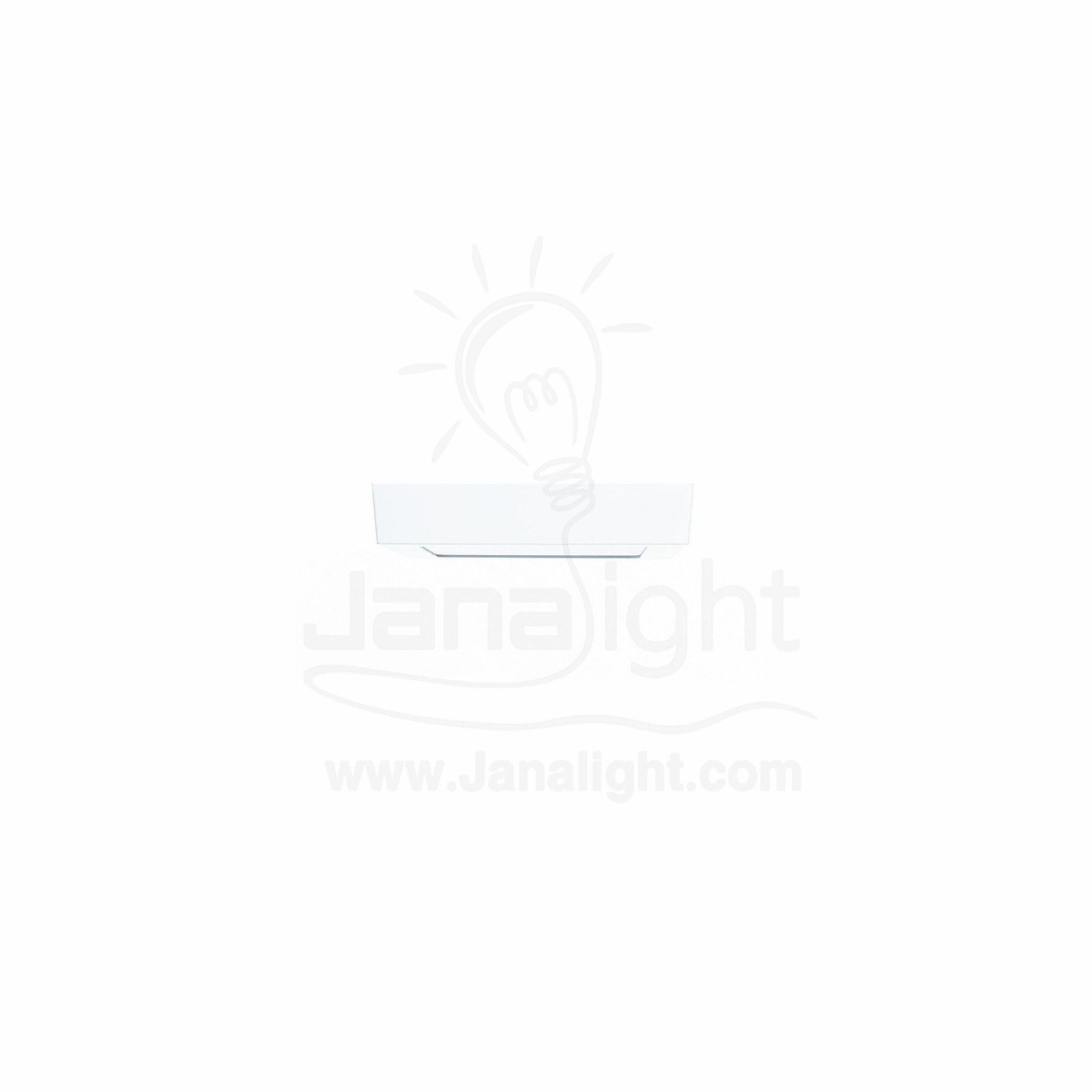 سبوت بانيل 12 وات لطش مربع ابيض جنى لايت panel spotlight 12 watt square white